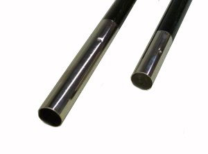 Center rod without sliding sleeve - Aerius 520 and 545 - black
