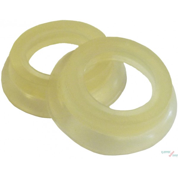 Drop ring  transparent, 1 pair