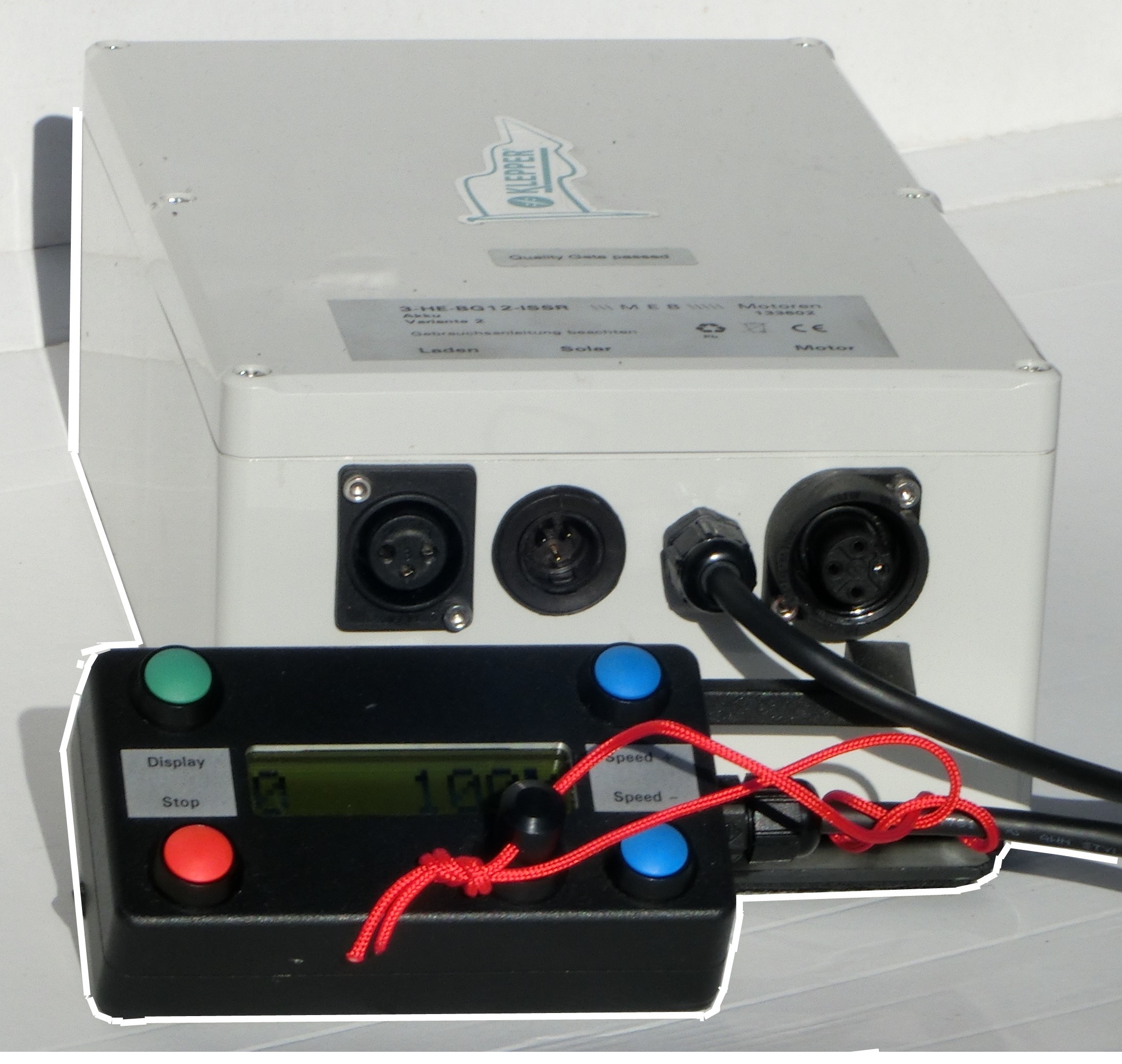 Boat engine "3-HE" High Efficiency with Solar generator