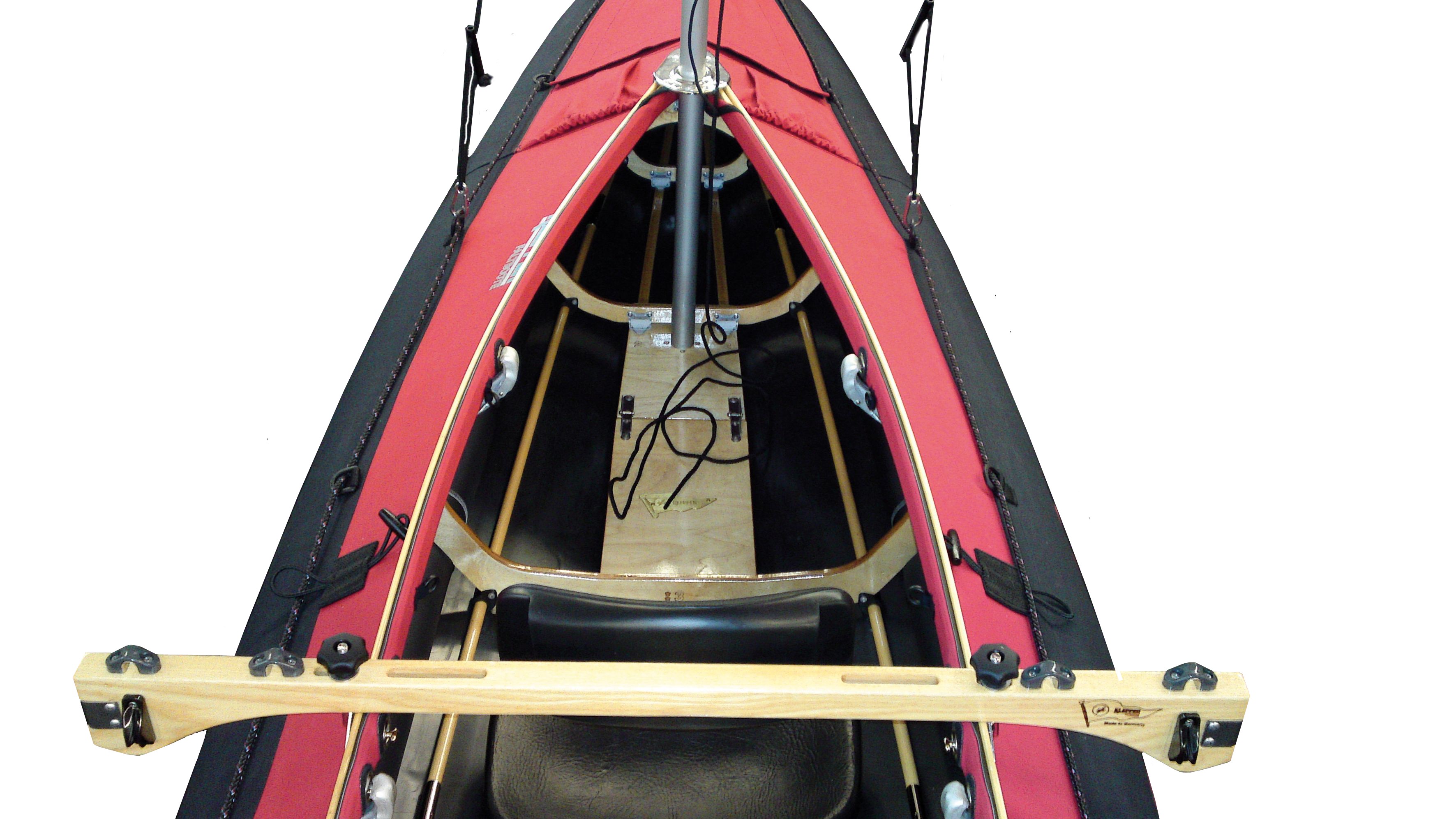 Leeboard crossbar without screws, sails S1 - S2