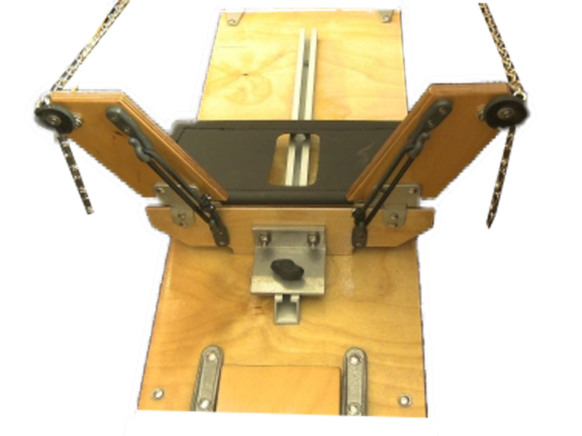 Foot control on sliding rail - Aerius 490 and 545