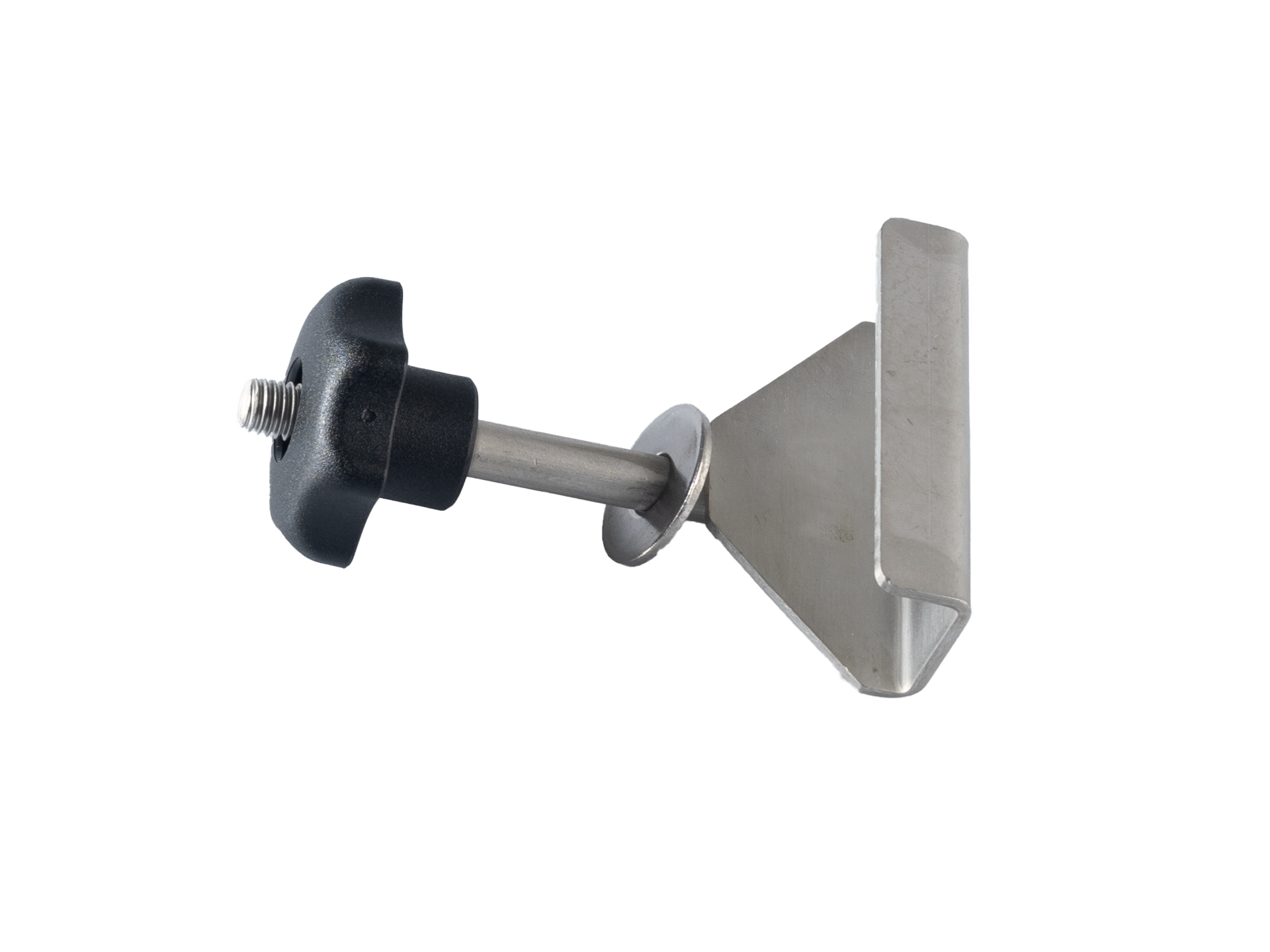 J-bolt long, with turning handle, for leeboard crossbar