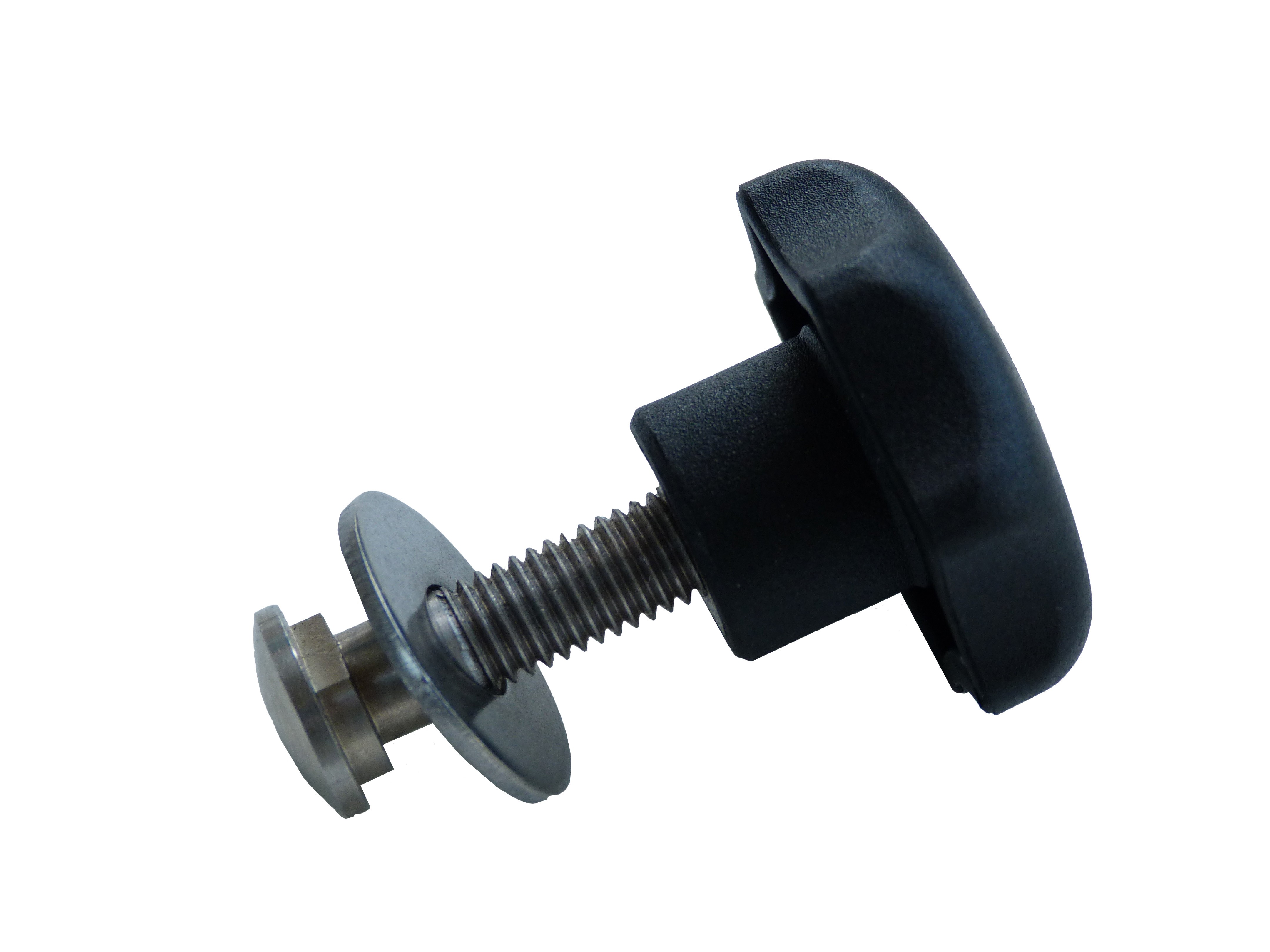 Screw M8 with turning handle for leeboard