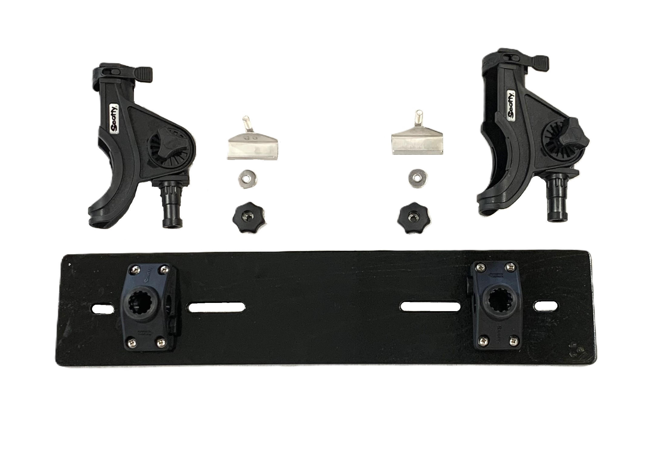 Fishing Set II - 2 fishing brackets - for all multi-seaters