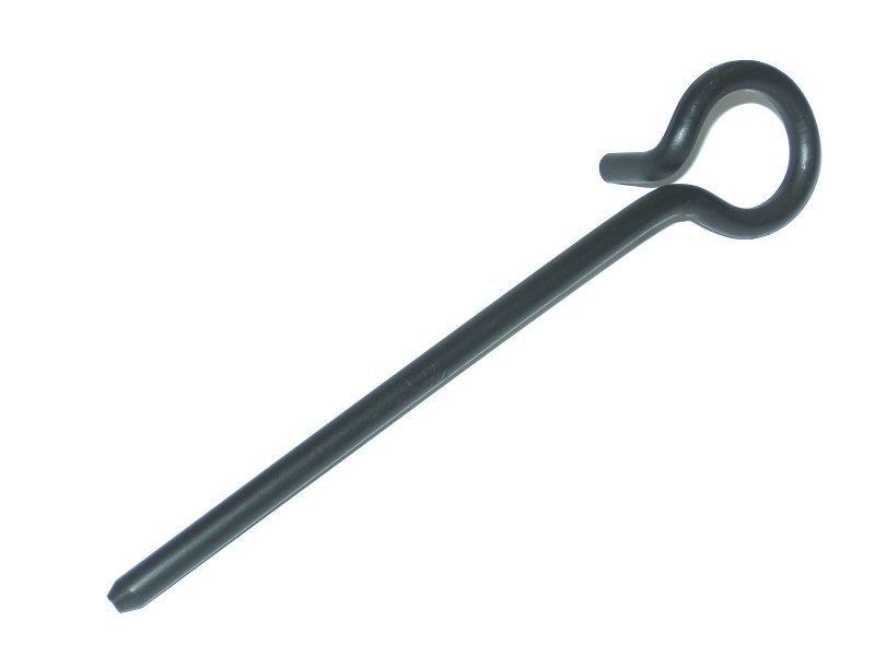 Rudder pin, black for rudder blade long