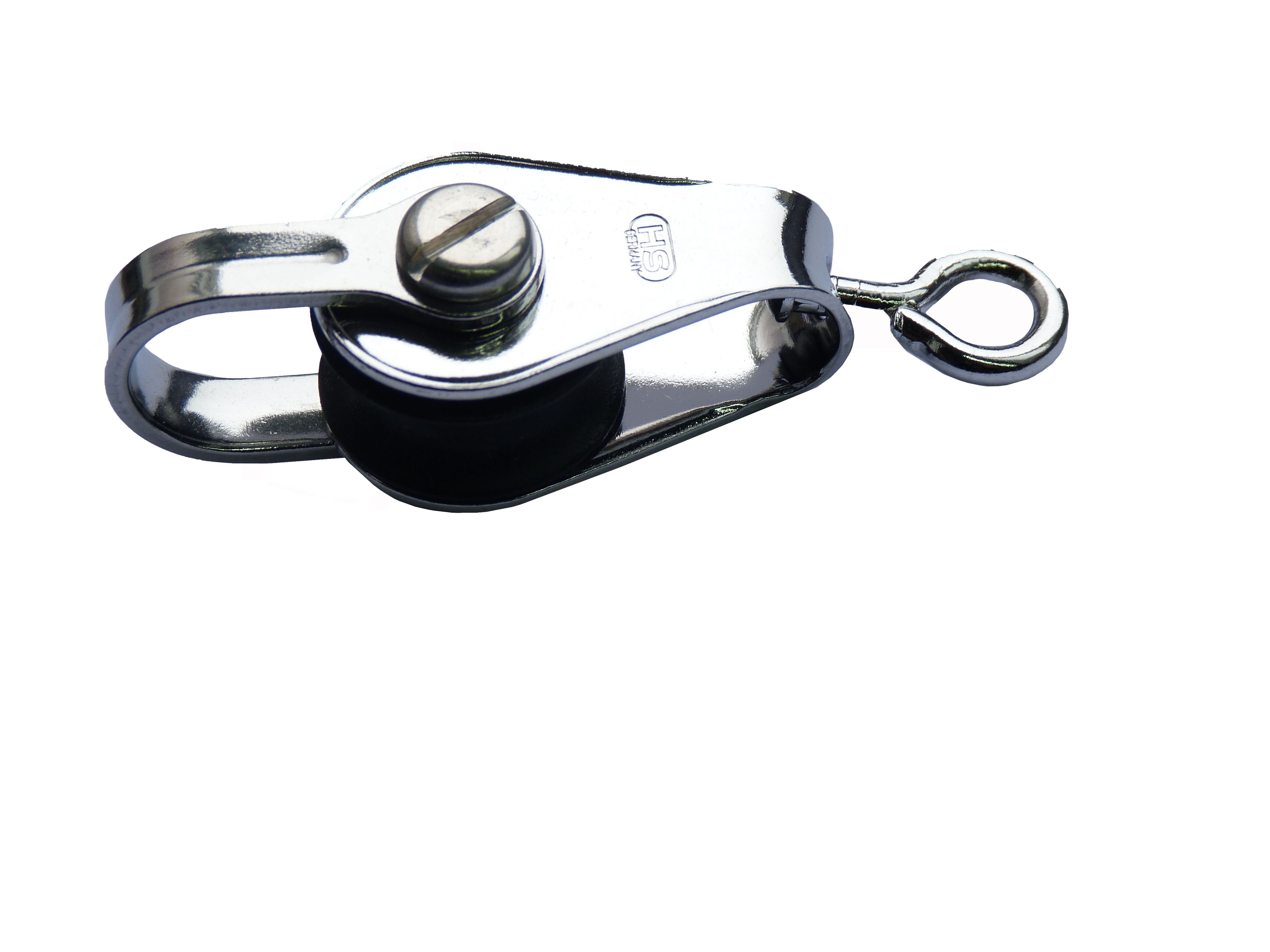 Block with rolley and bracket