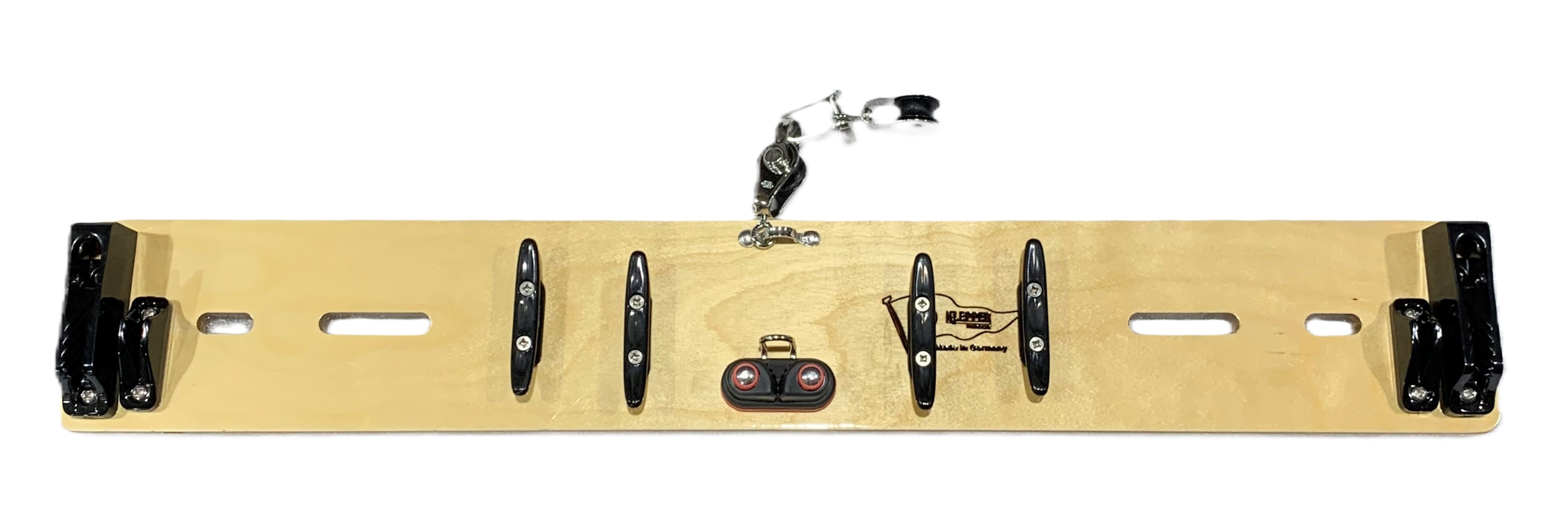 Traveller with double occupancy for electric motor