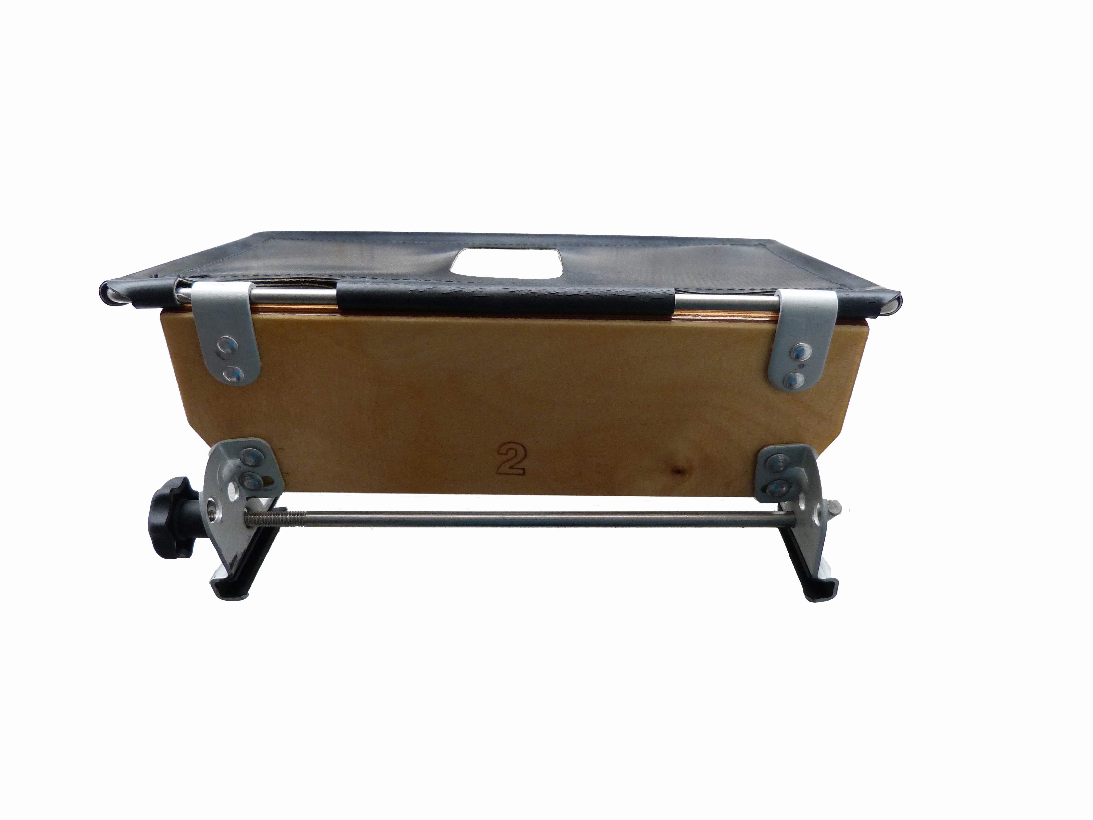 Footrest on clamp - front -  Aerius 380, 450, 490, 545 and 585